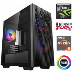 Equipo Gamer Ryzen 5 5600X, 16GB, 1TB NVMe, GTX1050Ti 4GB