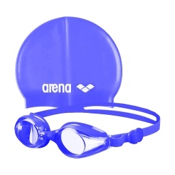 Kit Lentes y Gorra Infantiles resistentes al Cloro y al Sol Arena ARENA