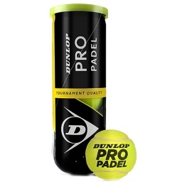 Pelota de padel PRO x 3 unidades - Dunlop