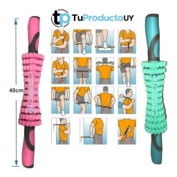 Rodillo Masajeador Corporal Rehabilitacin Adaptable Tpuy