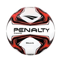 Pelota Futbol Csped Natural Bravo XXIV BlancoNaranja PENALTY