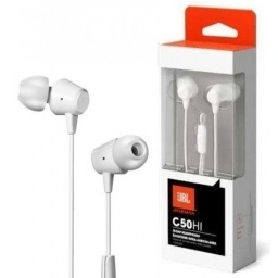 Auriculares JBL C50HI manos libre blanco