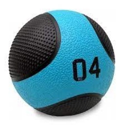 Baln medicinal medicineball con Pique PVC 4kg LIVEPRO