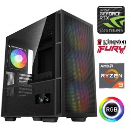 Equipo Gamer Ryzen 9 7900X, 32GB, 1TB NVMe, RTX 4070Ti Super 16GB