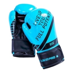 Guante de Boxeo 10oz Box Entrenamiento PRO Combate - LIVEPRO