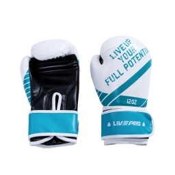 Guante de Boxeo 12oz Box Entrenamiento PRO Combate - LIVEPRO