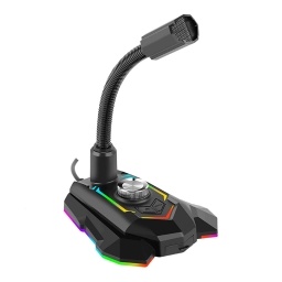 Micrfono Gaming Marvo Mic-05 Omnidireccional Con Iluminacin