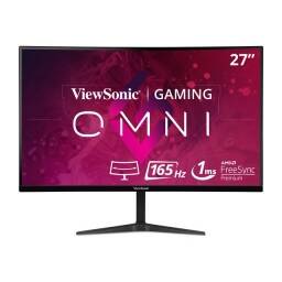 monitor Gaming curvado 27" - ViewSonic OMNI Gaming VX2718-PC-MHD -   LED - gaming -  1920 x 1080 Full HD (1080p) @ 165 