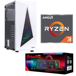 PC Gamer Marvo Ryzen 3 5300G 16gb 128gb ssd m.2 + 256gb ssd 2.5