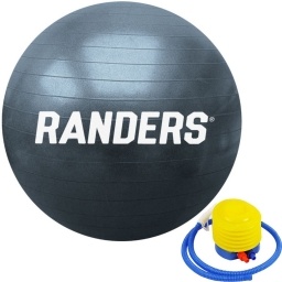 Pelota de pilates Randers 75cm negra