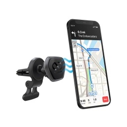 Soporte De Auto Para Celular Naztech MagBuddy Elite Clip 360