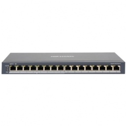 Switch PoE Hikvision 16 puertos gigabit 110W