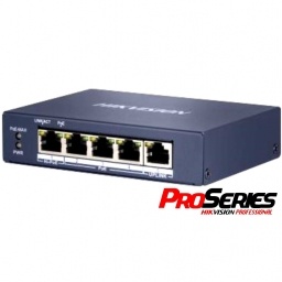 Switch PoE Hikvision PRO 5 puertos gigabit 60w