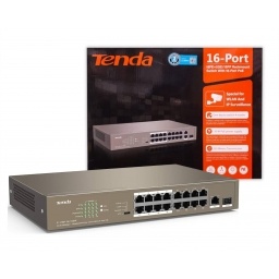 Switch PoE Tenda 16+2 puertos