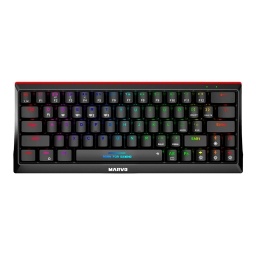 Teclado Gaming Bt Espaol Marvo Kg962w Mecnico Iluminacin