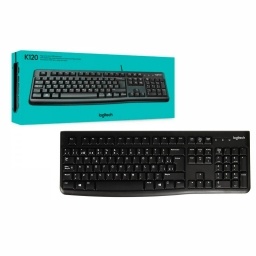 Teclado Logitech K120 usb en espaol